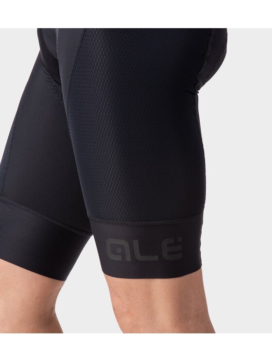 Alé Cycling Alé Cycling Szorty rowerowe R-EV1 Agonista Plus Czarny Fitted Fit