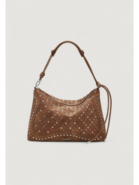 Desigual Desigual Τσάντα BAG_YANKEE LEIRIA MINI CA Καφέ