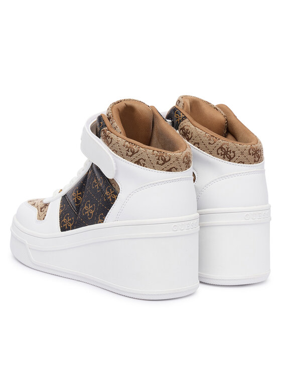 Guess Guess Sneakersy FLFRUK FAL12 Beżowy
