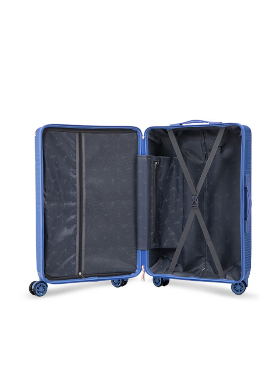Semi Line Semi Line Mittlerer Koffer T5915-4 Blau