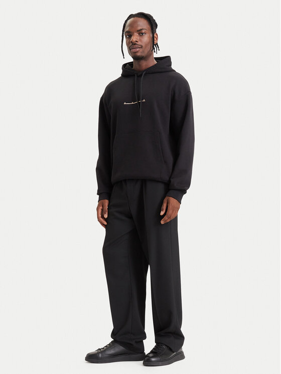 HUGO HUGO Суитшърт Datrihood 50568110 Черен Regular Fit