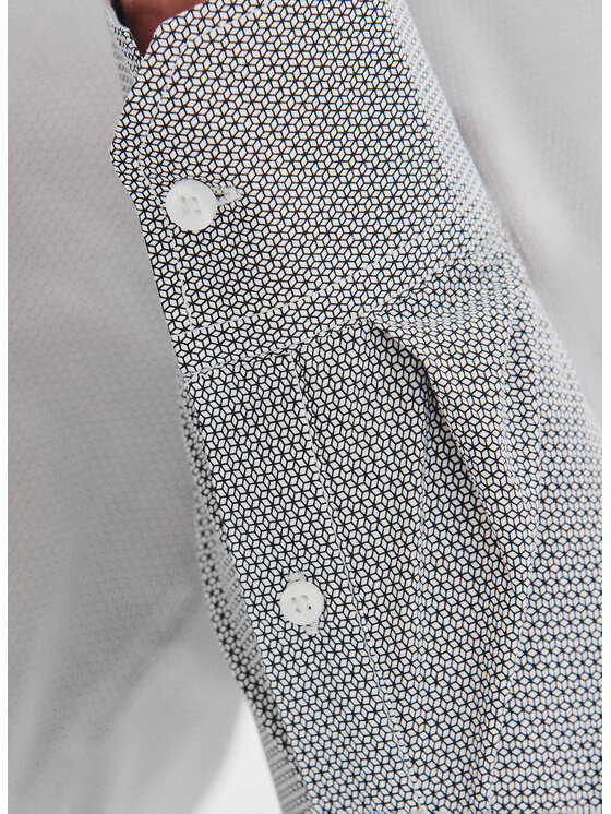 Pako Lorente Pako Lorente Koszula P25WN-1X-032 Biały Slim Fit