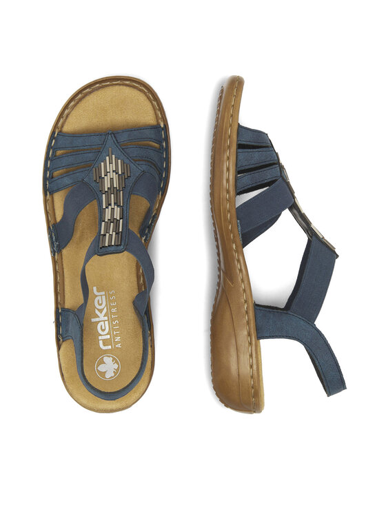 Rieker Rieker Сандали 60800-14 Тъмносин