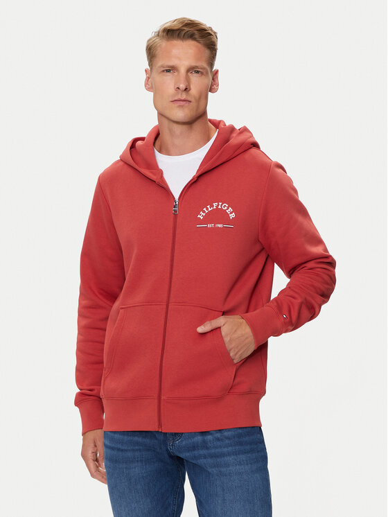 Tommy hilfiger felpa rossa store