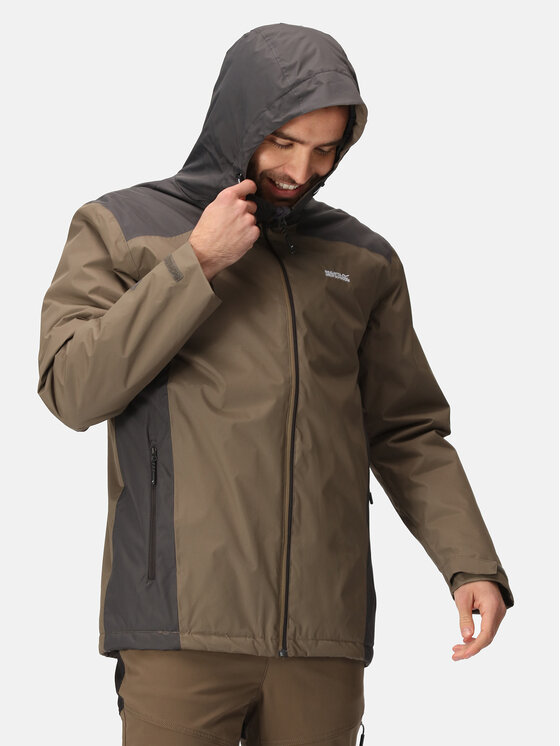 Regatta Regatta Kurtka zimowa Thornridge II RMP281 Zielony Regular Fit