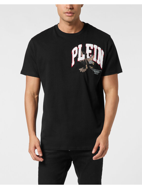 PHILIPP PLEIN PHILIPP PLEIN T-Shirt 26217 Czarny Regular Fit