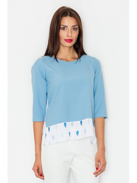 FIGL FIGLFIGL Blusa M525 Multicolore Regular Fit