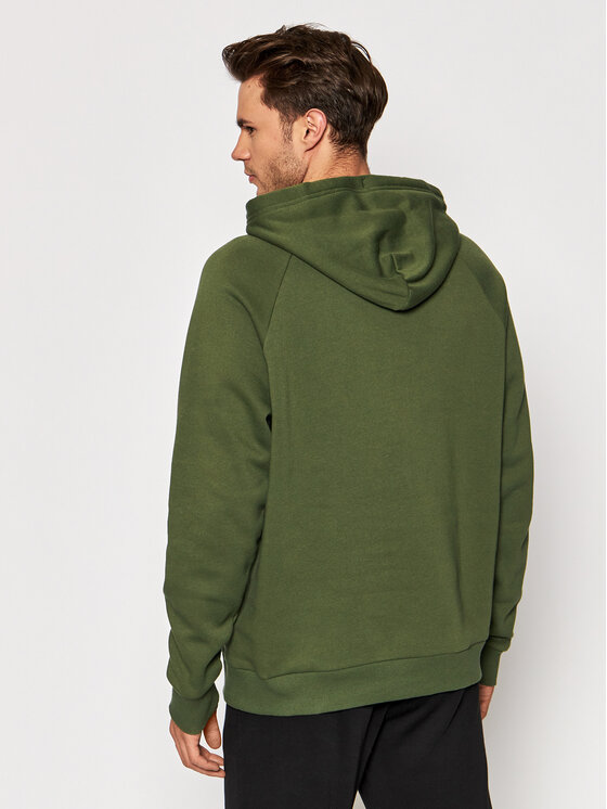 Under Armour Under Armour Bluza Ua Rival Signature 1366363 Zielony Relaxed Fit