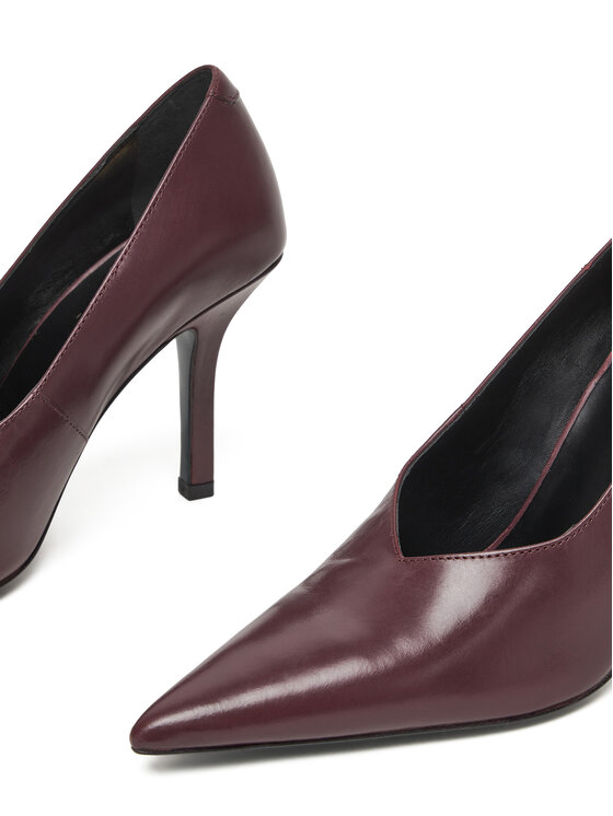 Patrizia Pepe Patrizia Pepe Čevlji z visoko peto 8Z0106 L166 Bordo rdeča
