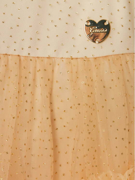 Guess Guess Kleid für den Alltag A4RK03 KC3F0 Beige Regular Fit