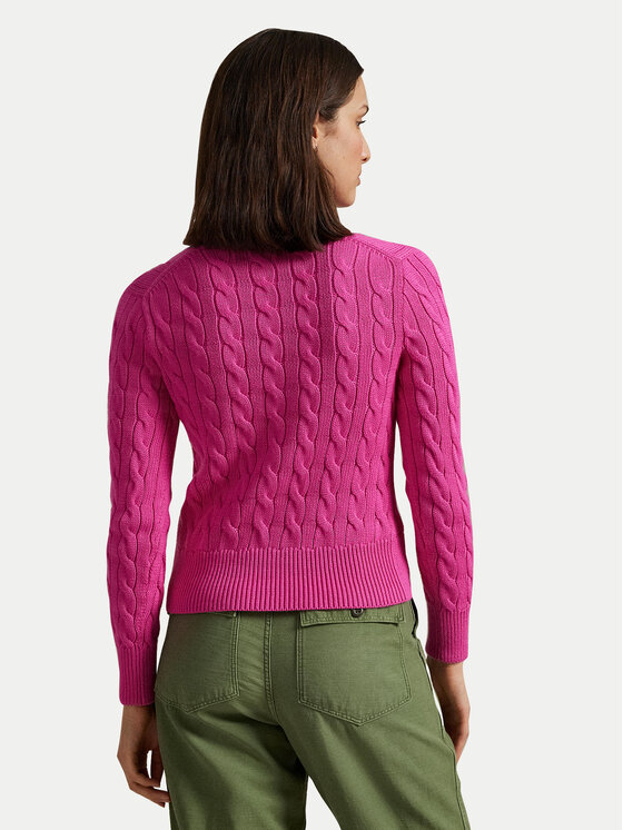 Polo Ralph Lauren Polo Ralph Lauren Cardigan 211891643019 Rosa Slim Fit