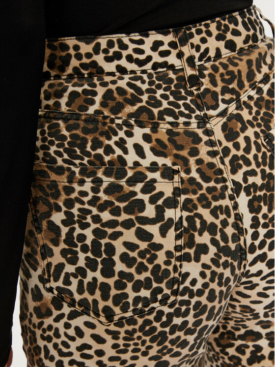 JDY JDY Kalhoty z materiálu Ray 15343448 Béžová Wide Leg