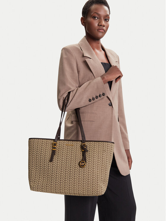 MICHAEL Michael Kors MICHAEL Michael Kors Kabelka Quinn 30T5AQNT9O Hnedá