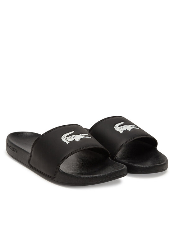 Lacoste Lacoste Şlapi Serve Sliders 7-49CMA0041 Negru