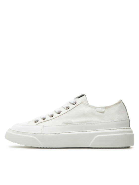 Inuikii Inuikii Sneakersy Canvas Lex Low 50102-991 Biały