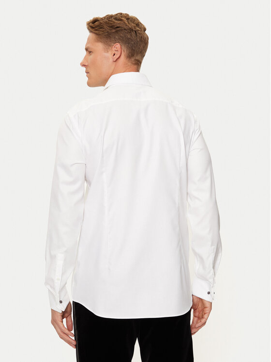 BOSS Boss Camicia H-Hank 50527622 Bianco Slim Fit