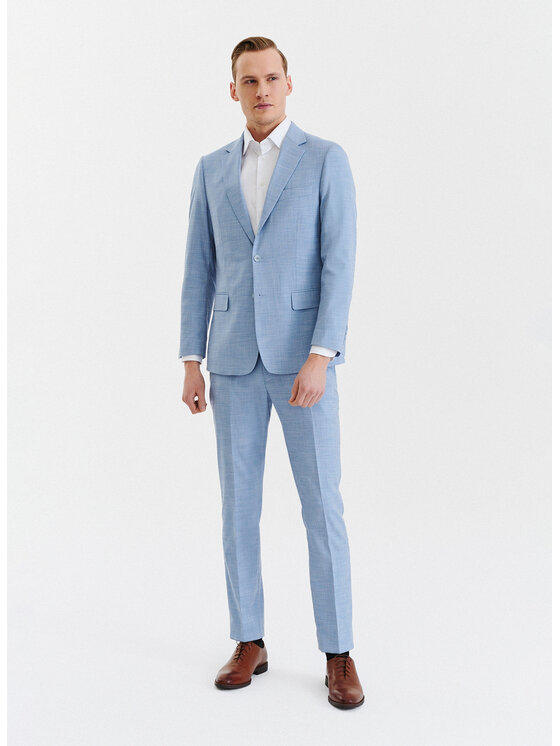 Pako Lorente Pako Lorente Marynarka P23SF-3G-024 Niebieski Slim Fit