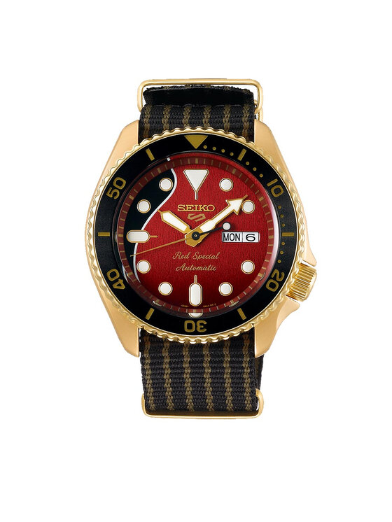 Seiko Seiko Käekell Brian May Limited Edition "Red Special II" 5 Sports SRPH80K1 Pruun
