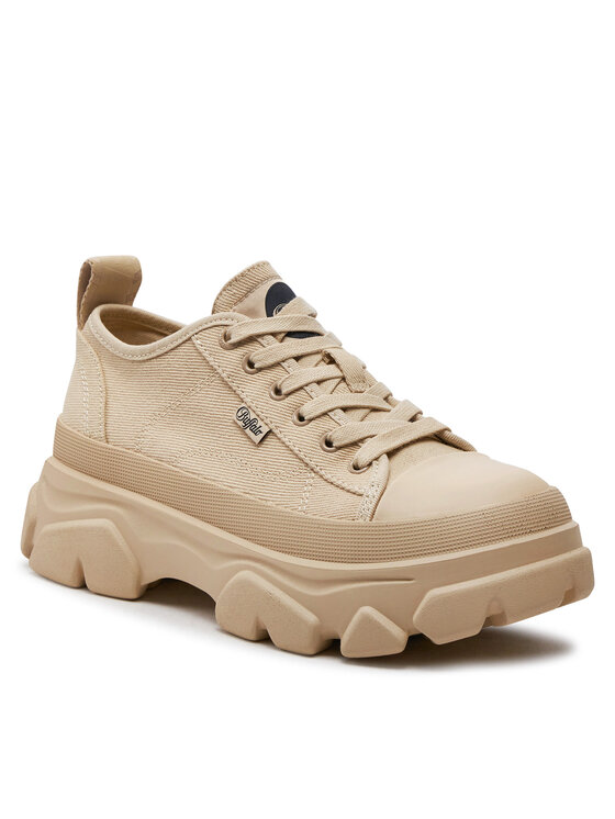 Buffalo Buffalo Sneakers Tremor Lace Up Lo 1622458 Bej