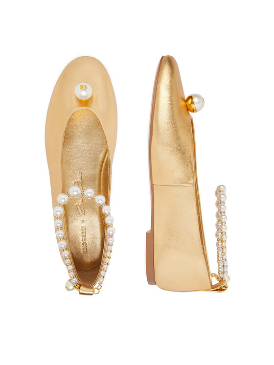 GINO ROSSI GINO ROSSI Ballerinas CEO-ROSE-LT1670-9 Goldfarben