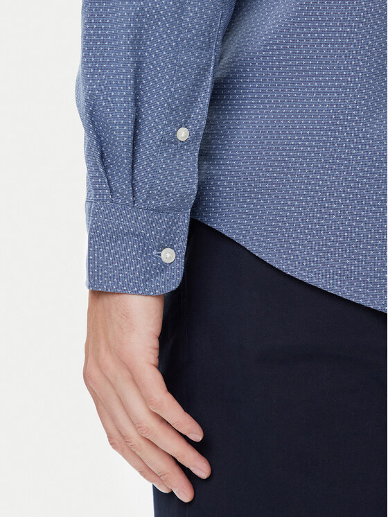 Tommy Hilfiger Tommy Hilfiger Cămașă MW0MW39438 Albastru Regular Fit