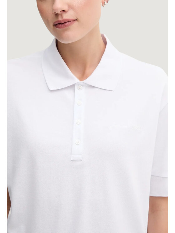 Armani Exchange Armani Exchange T-shirt POLO SHIRT Bianco Shirt Fit