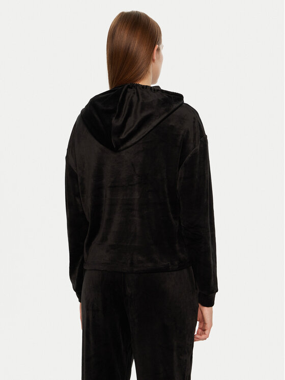 Pieces Pieces Mikina Silli 17154433 Černá Regular Fit
