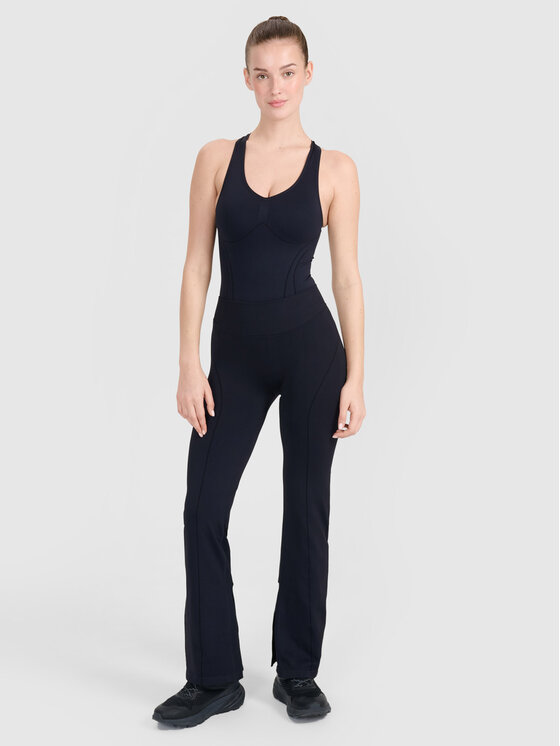 4F 4F Body TRAINING SEAMLESS Czarny Slim Fit