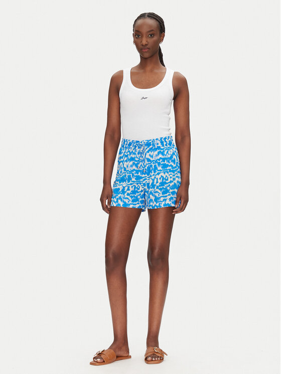 JDY JDY Stoffshorts Starr 15198156 Blau Regular Fit