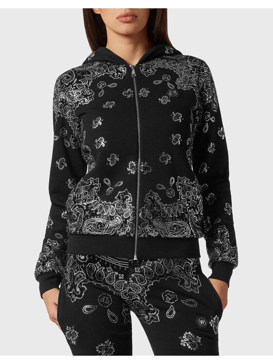 PHILIPP PLEIN PHILIPP PLEIN Dres 2493 Czarny Regular Fit