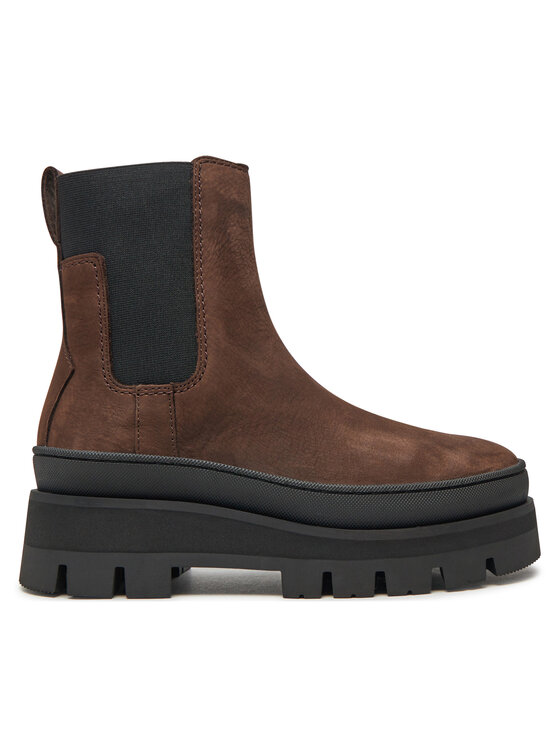 Clarks Clarks Μποτάκια με λάστιχο Orianna 2 Top 26179351 Καφέ