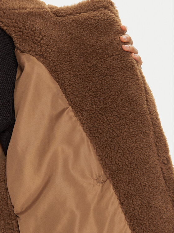Liu Jo Liu Jo Bezrękawnik WF4257 E0978 Brązowy Regular Fit