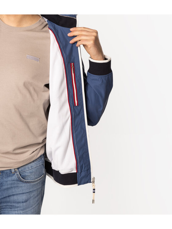 Lee Cooper Lee Cooper Kurtka bomber SERGIO 8320 Niebieski Regular Fit