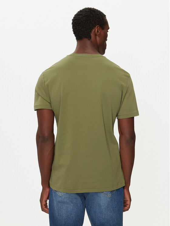 Polo Ralph Lauren Polo Ralph Lauren Тишърт 710740727084 Зелен Slim Fit