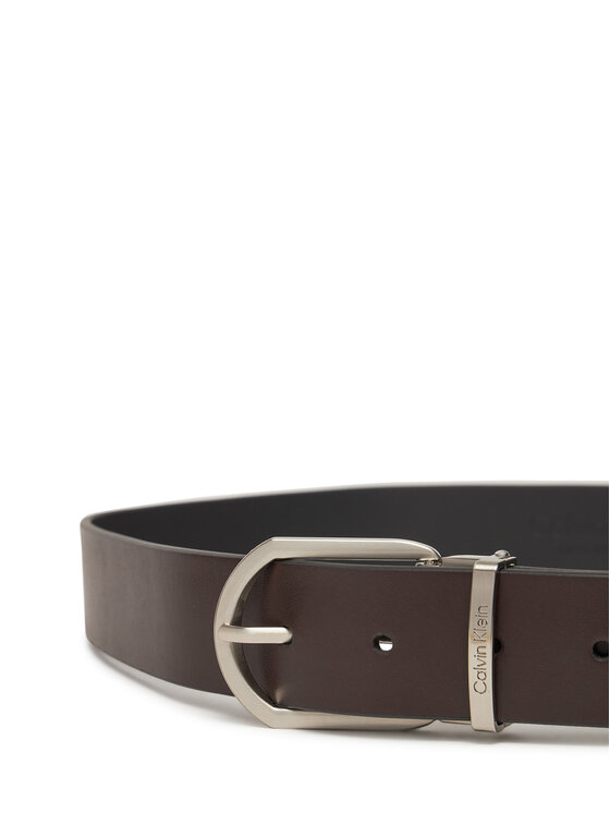 Calvin Klein Calvin Klein Чоловічий ремінь Adj Casual Round 35Mm K50K512838 Коричневий