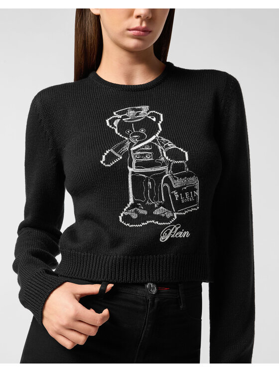 PHILIPP PLEIN PHILIPP PLEIN Sveter 27249 Čierna