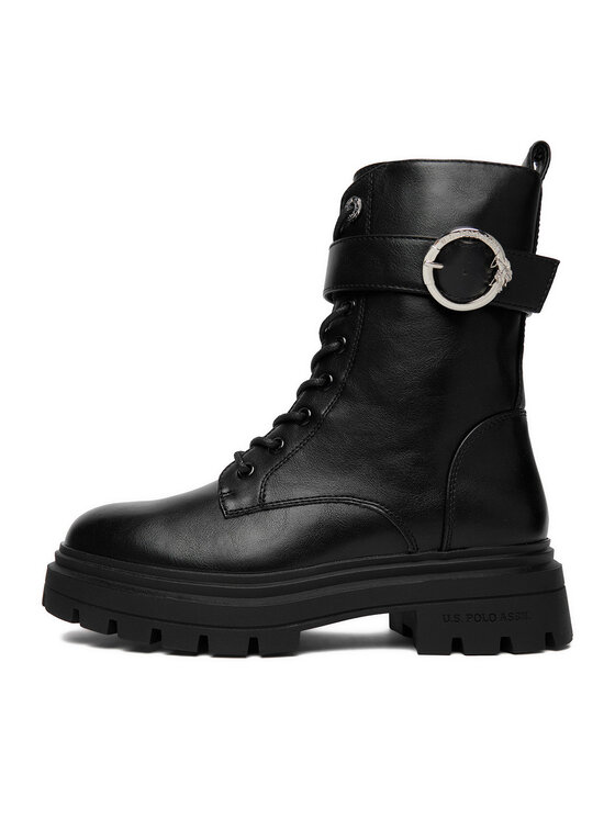 U.S. Polo Assn. U.S. Polo Assn. Trapery EO-SVETA002W/GY1 Czarny