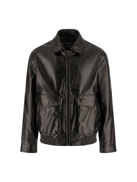 Guess Guess Bunda pro přechodné období 168885 Hnědá Classic Fit