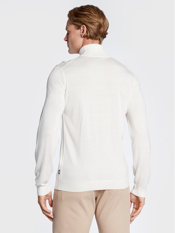 BOSS Boss Rollkragenpullover Musso-P 50468262 Beige Slim Fit