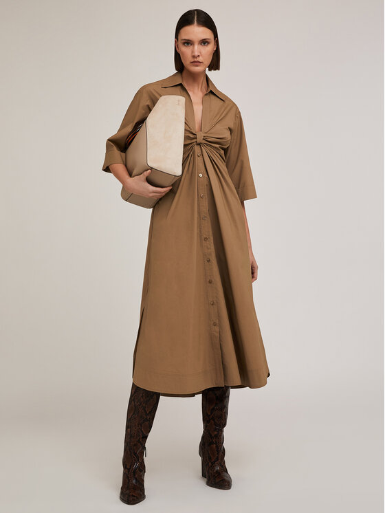 Motivi Motivi Vestito da giorno 7055Q003114N022 Marrone Regular Fit