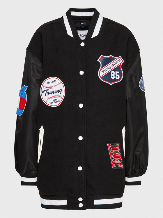 Tommy Jeans Curve Tommy Jeans Curve Bomber-jakk Letterman DW0DW15076 Must Oversize