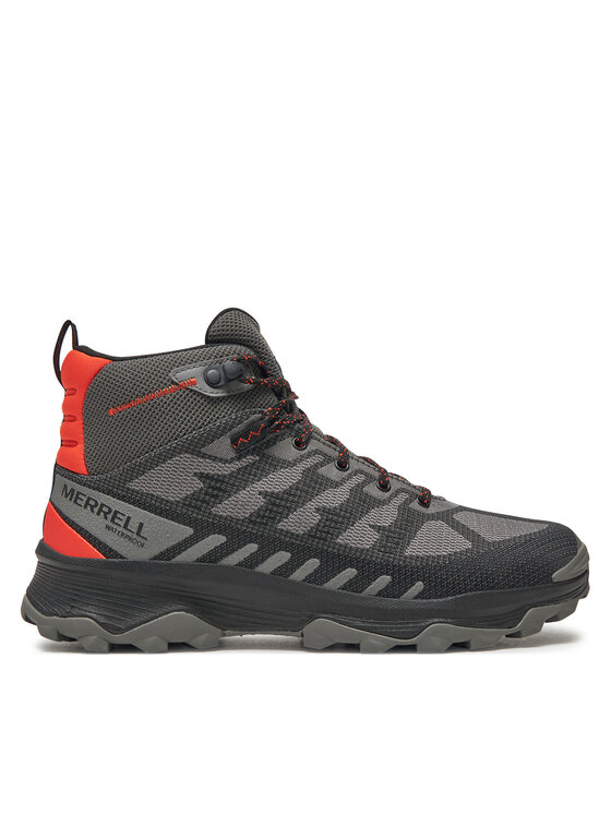 Merrell Pārgājienu apavi Speed Eco Mid Wp J038115 Pelēks