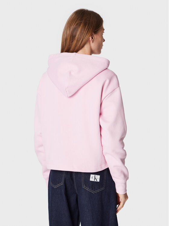Tommy Jeans Tommy Jeans Felpa Essential Logo DW0DW14327 Rosa Relaxed Fit