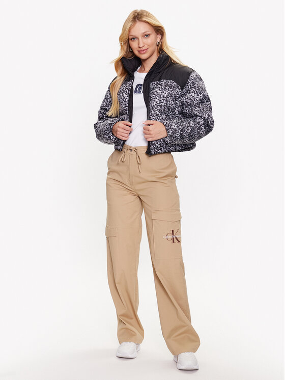 Calvin Klein Jeans Calvin Klein Jeans Kurtka przejściowa J20J221591 Czarny Regular Fit