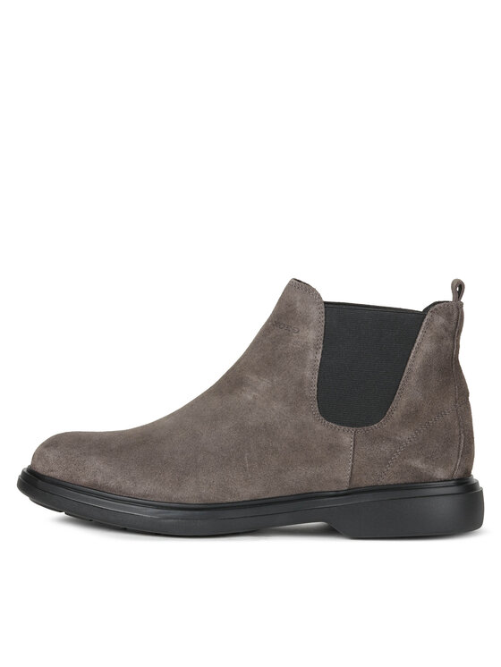 Geox Geox Kotníková obuv s elastickým prvkem U Ottavio U16DCC 00022 C6372 Khaki