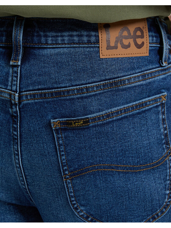 Lee Lee Jeansy RIDER Niebieski Straight Leg