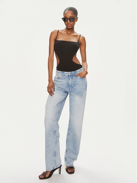 Undress Code Undress Code Боди Reckless 651 Черен Slim Fit