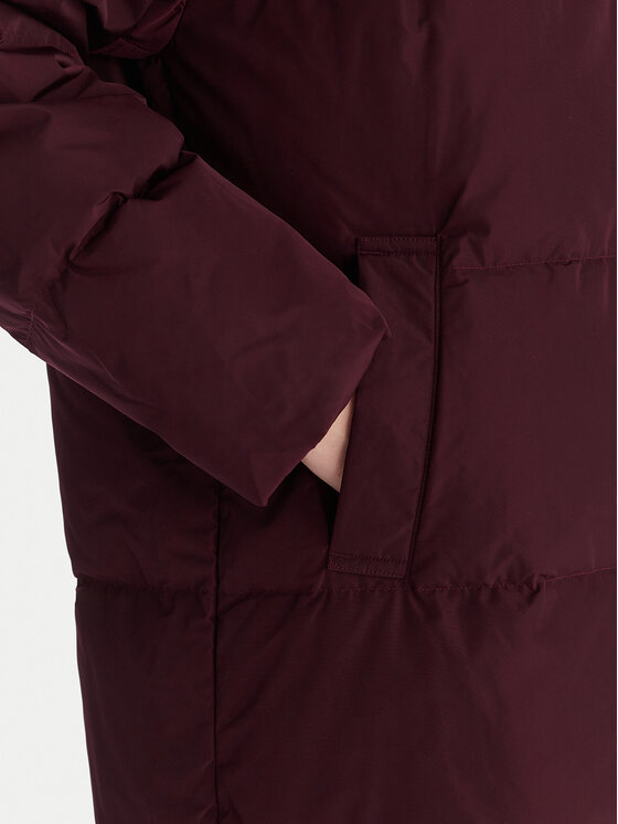 Tommy Hilfiger Tommy Hilfiger Pehelykabát WW0WW47279 Bordó Relaxed Fit