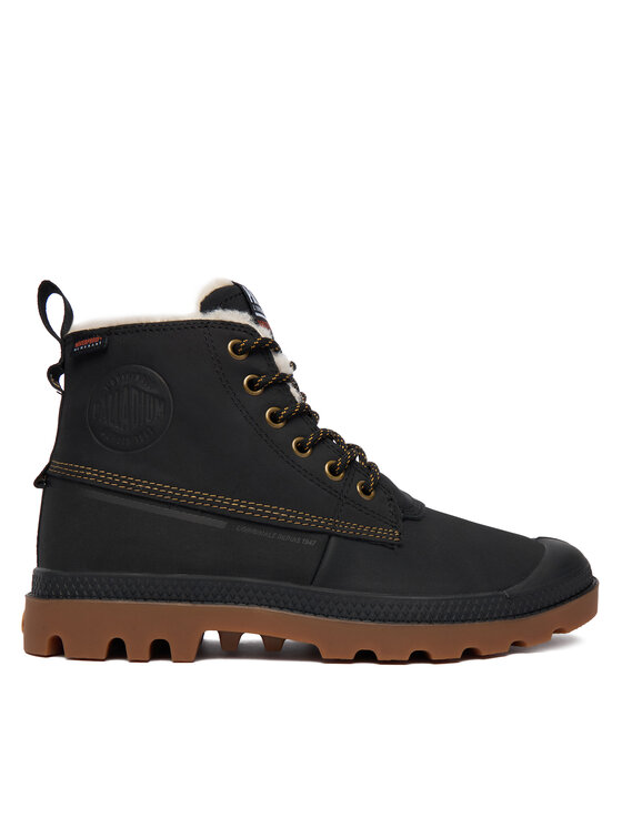 Palladium Palladium Pohodni čevlji Pampa Duck Wl Wp+ 79547-008-M Črna