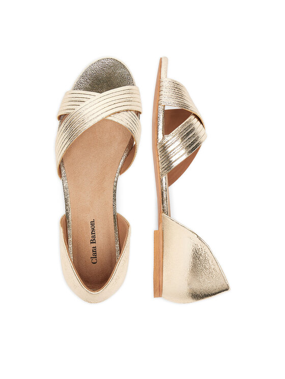Clara Barson Clara Barson Sandale WS24038-03 Auriu